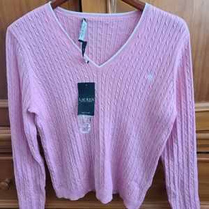 Ralph Lauren pink sweater
